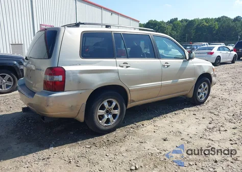 2005 Toyota Highlander V6 from USA, damaged, VIN JTEDP21A950060698